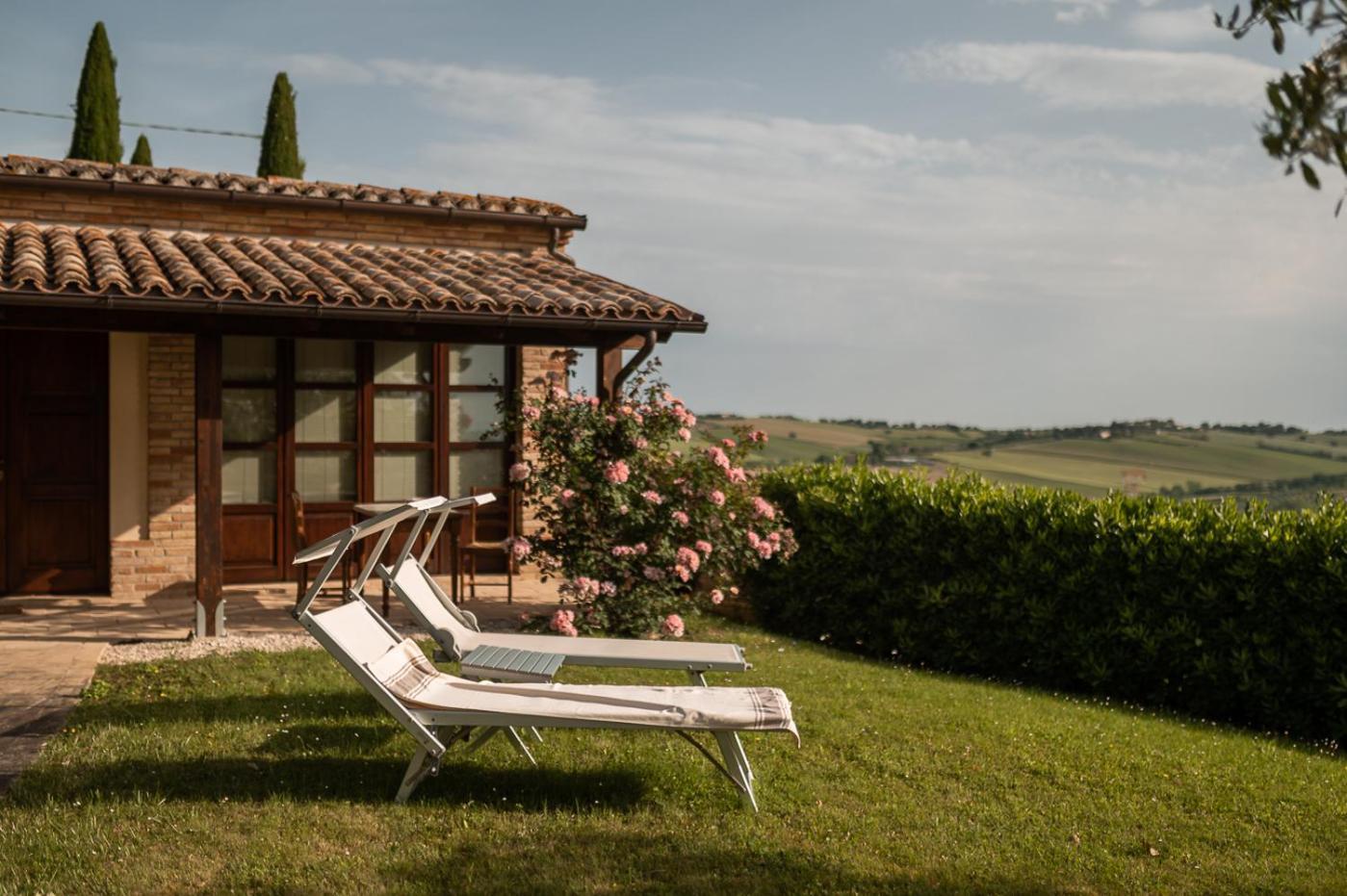Apartament Poggio Antico Monte San Vito Pokój zdjęcie
