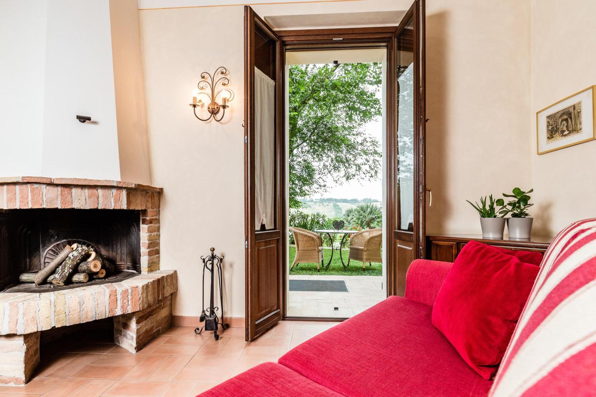 Apartament Poggio Antico Monte San Vito Zewnętrze zdjęcie